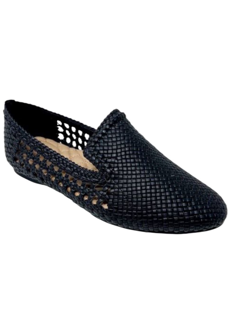Birdies The Starling Woven Black Slip On Flats Size 8.5 NWOB
